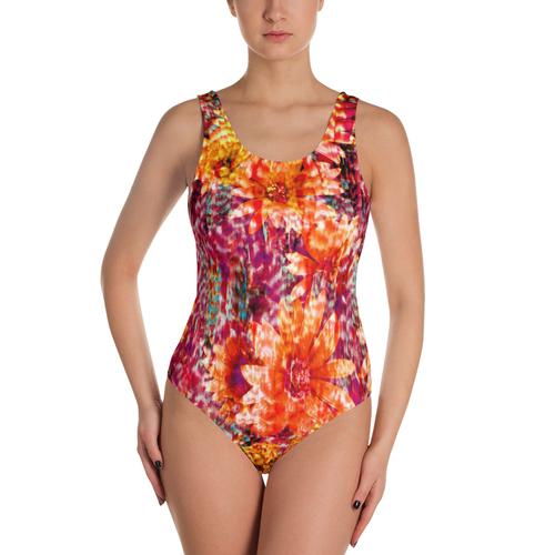 Ambient Floral One Piece Swimsuit