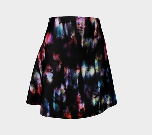 Aurora Borealis Flare Skirt