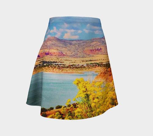 Abiquiu Lake Flare Skirt