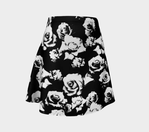 B+W Rose Flare Skirt